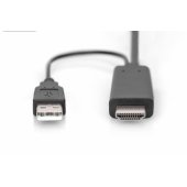DIGITUS HDMI to DP adapter cable 2m 4K