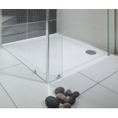 Perseus Pro Chrome 800x800 mm White