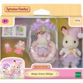 Epoch Sylvanian Families – šokoladinių triušiukų svajonių saldumynų rinkinys