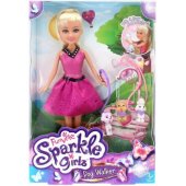 SPARKLE GIRLZ lėlės šunų vedžiotoja, 10065
