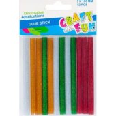 Craft with Fun Blizgantis klijų strypelis klijų pistoletui 7 mm 12S CF12/ 288