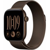 46 mm tamsiai bronzinis Milanese Loop M/ L