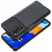 "Carbon Premium Case Xiaomi Redmi 12C" Black