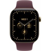 Watch Series 12 Cellular 46mm Radiant Gold Tit./ Burgundy Band S/ M