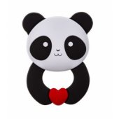Akuku AKUKU Gryzak Silikonowy Panda 0m+