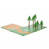Dirt roads and forest, scenery