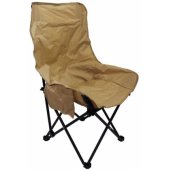 Stovyklavimo kėdė 9141854 60x45x92cm smėlio spalvos