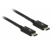 _958165 Delock Thunderbolt 3 laidas M/ M | 1m Juodas