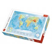 Physical map of the world 1000pcs