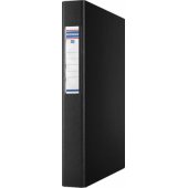 Donau 4 žiedų segtuvas A4 40 mm juodas (3735001PL-01)