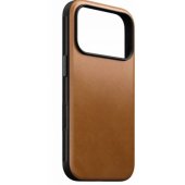 Modern Leather Case iPhone 17 Pro English Tan