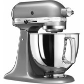_245782 KitchenAid 5KSM125ECU virtuvinis kombainas 4,8 L sidabrinis 300 W