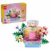 31383 gėlėmis dekoruotas kvepalų buteliukas