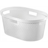 _779992 Skalbinių krepšys Infinity Recycled 40L 59x39x27cm baltas