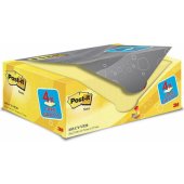 3M lipnūs lapeliai POST-IT® (655CY-VP20), 127x76mm, (20+4)x100 lapų, ż