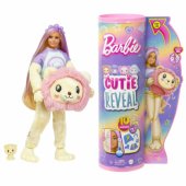 MATTEL Barbie Cutie Reveal liūtų serijos lėlė su mielais drabužiais HKR06