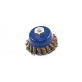 Silver 75mm butt wire brush (10343)