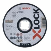 Bosch cutting disc X-LOCK Expert for Inox 125mm straight (125 x 1.6 x