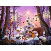 Ravensburger dėlionė - Kalėdos miške, 2000 detalių