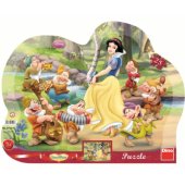 _6820913 Dino Silhouette Puzzle 25 pc, Disney Snow White