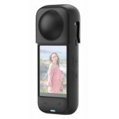 PU985B silikoninis apsauginis dėklas Insta360 X4 (juodas)