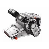800W Graphite juostinis šlifuoklis su 75 x 457 mm begaline šlifavimo juosta ir nešiojimo dė