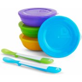 Maitinimo rinkinys, 10 vnt., nuo 4 mėn., Love a Bowls 9025101