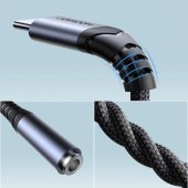 Adapter USB-C 3.5 mm mini jack black