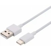 USB-C duomenų kabelis 1 m baltas (didmeninė pakuotė)