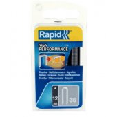 Rapid Cable Staples 36/ 12mm 864pcs blister RAPID-40109626