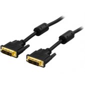 Monitoriaus kabelis Single Link DVI-D FHD 60Hz 2m juodas