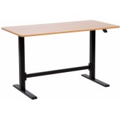 ERGO rankinis 120x60xA70-115cm ąžuolas/ juoda