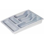 Cutlery tray extendable 30x42x6.4cm gray