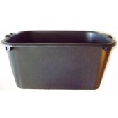 Stačiakampis plastikinis statybinis dubuo 55L