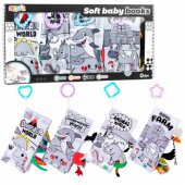 Set of Soft Educational Sensory Books for Toddlers 4pcs