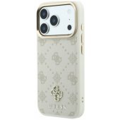 _8466361 Guess Peony 4G Small Logo MagSafe dėklas, skirtas iPhone 18 Pro Max
