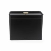 BW14371 Alchemy Bread Bin, Black