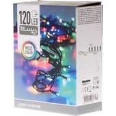 120 LED, įvairiaspalvės, 9 m