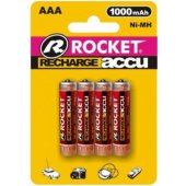 Įkraunamos baterijos Accu HR03 1000mAh 4 vnt. lizdinė plokštelė