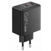 40AW065BEU 65W PD GaN Black