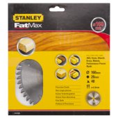 Stanley TCT/ HM karbidinis diskinis pjūklas FATMAX 160x20mm 48 dantų (STA1