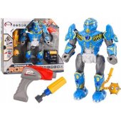 Robot Twisting Weapon Drill Screwdriver Light Sound Blue