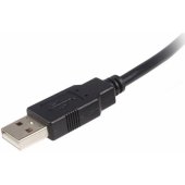 USB2HAB1M USB-A to USB-B 1m Black