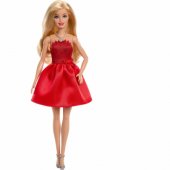 Barbie Ruby Red Barbie 80-mečio vakarėlio mados lėlė raudoname Dr