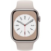 Watch Series 8 45mm Starlight Aluminium Case/ Starlight Sport