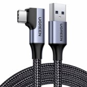 20299 3A USB–USB-C juodas