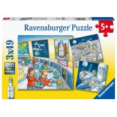 _6821055 Ravensburger Puzzle 3x49 pc Space Mission