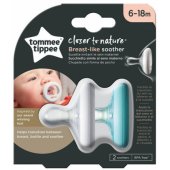 Soothers CLOSER TO NATURE 6-18m 433628 2pcs