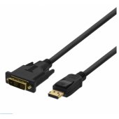 Cable DisplayPort 1.2 DVI-D FHD 60Hz 3m Black