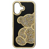 Teddy Bear Case iPhone 17 Gold